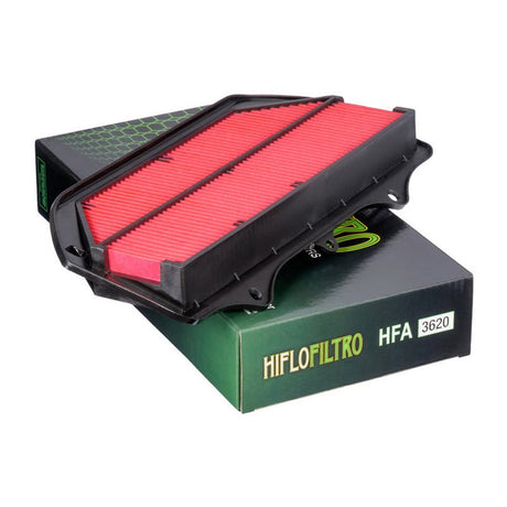 HI FLO REPLACEMENT AIR FILTER SUZUKI MOTORCYCLE (HFA3620) - DRIVEN Canada's Powersports 824225123623HFA3620
