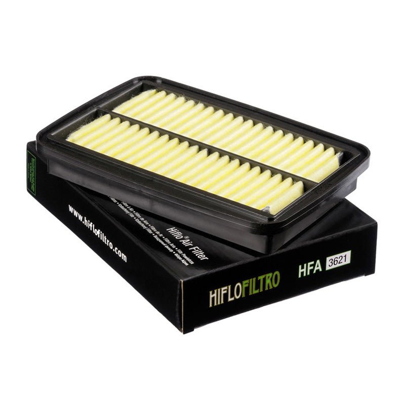 HI FLO REPLACEMENT AIR FILTER SUZUKI MOTORCYCLE (HFA3621) - DRIVEN Canada's Powersports 824225123678HFA3621
