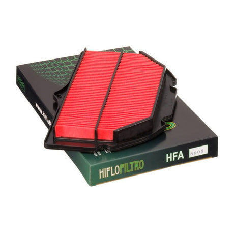 HI FLO REPLACEMENT AIR FILTER SUZUKI MOTORCYCLE (HFA3908) - DRIVEN Canada's Powersports 824225121629HFA3908