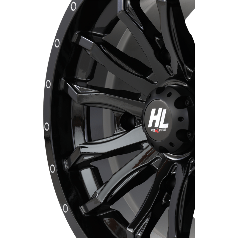 HIGHLIFTER HL21 ALLOY 14X7 4/137 4+3 (+10MM) GLOSS W1 - DRIVEN Canada's Powersports 14HL21 - 1237