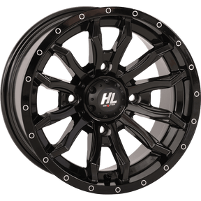 HIGHLIFTER HL21 ALLOY 14X7 4/156 4+3 (+10MM) GLOSS W1 - DRIVEN Canada's Powersports 14HL21 - 1256