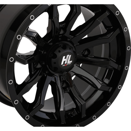 HIGHLIFTER HL21 ALLOY 14X7 4/156 4+3 (+10MM) GLOSS W1 - DRIVEN Canada's Powersports 14HL21 - 1256
