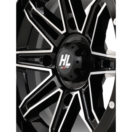 HIGHLIFTER HL22 ALLOY 14X7 4/156 4+3 (+10MM) GLOSS MACHINED W1 - DRIVEN Canada's Powersports 14HL22 - 1156