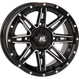 HIGHLIFTER HL22 ALLOY 14X7 4/156 4+3 (+10MM) GLOSS MACHINED W1 - DRIVEN Canada's Powersports 14HL22 - 1156