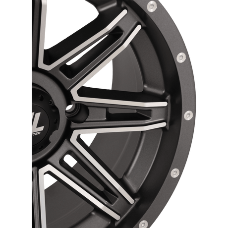 HIGHLIFTER HL22 ALLOY 14X7 4/156 4+3 (+10MM) GLOSS MACHINED W1 - DRIVEN Canada's Powersports 14HL22 - 1156