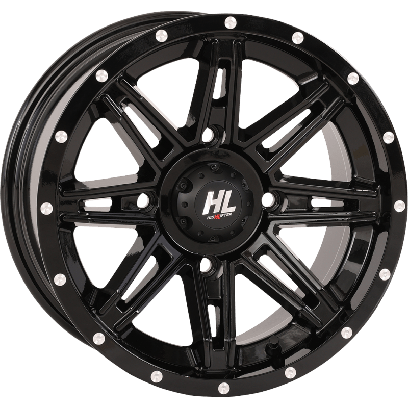 HIGHLIFTER HL22 ALLOY 14X7 4/156 4+3 (+10MM) GLOSS W1 - DRIVEN Canada's Powersports 14HL22 - 1256