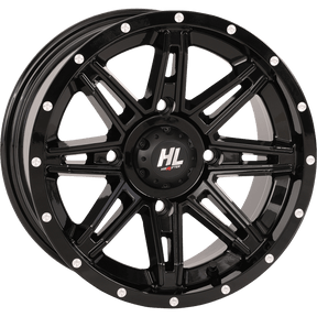 HIGHLIFTER HL22 ALLOY 14X7 4/156 4+3 (+10MM) GLOSS W1 - DRIVEN Canada's Powersports 14HL22 - 1256