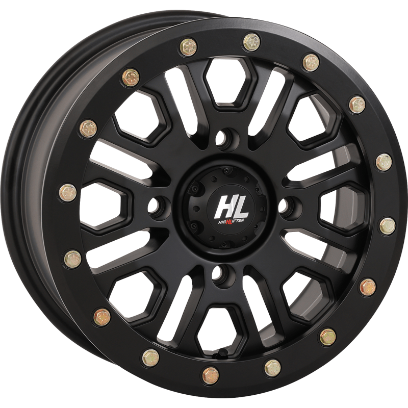 HIGHLIFTER HL23 ALLOY 14X7 4/156 5+2 (+38MM) BEADLOCK W1 - DRIVEN Canada's Powersports 14HL23 - 1456