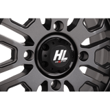HIGHLIFTER HL23 ALLOY 15X7 4/156 5+2 (+38MM) BEADLOCK GUN W1 - DRIVEN Canada's Powersports 15HL23 - 1556
