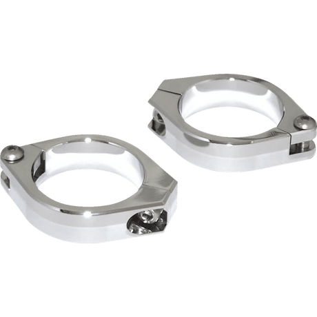 HIGHSIDER FORK CLAMPS 42 - 43MM CHROME PAIR (207 - 409) - DRIVEN Canada's Powersports 4054783026807207 - 409