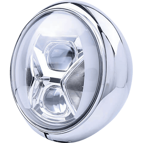 HIGHSIDER HEADLIGHT 7" ADAPTIVE W/CHROME HOUSING EACH (223 - 240) - DRIVEN Canada's Powersports 4054783414369223 - 240