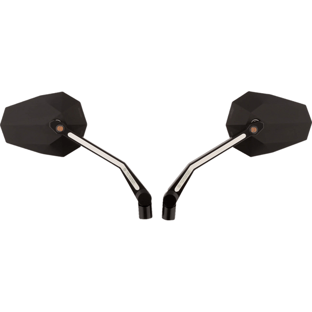 HIGHSIDER MIRROR STEALTH X4 DRL & TURN SIGNAL PAIR - DRIVEN Canada's Powersports 4054783260119301 - 453