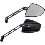 HIGHSIDER MIRROR WAVE ACCENT (PAIR) - DRIVEN Canada's Powersports 4054783316809301 - 4901