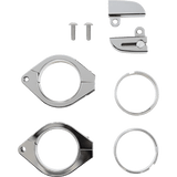 HIGHSIDER MOUNT TURN SIGNL 38 - 41MM CHROME PAIR (220 - 216405) - DRIVEN Canada's Powersports 4054783188598220 - 216405