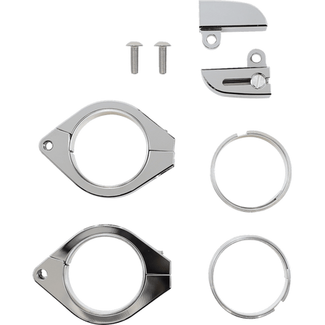 HIGHSIDER MOUNT TURN SIGNL 38 - 41MM CHROME PAIR (220 - 216405) - DRIVEN Canada's Powersports 4054783188598220 - 216405