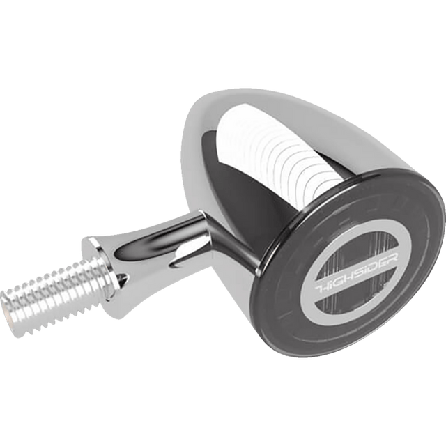 HIGHSIDER TURN SIGNAL REAR ROCKET BULLET CHROME PAIR (254 - 347) - DRIVEN Canada's Powersports 4054783225941254 - 347