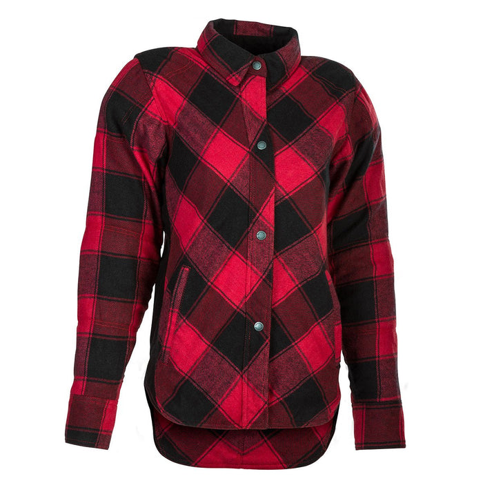 HIGHWAY 21 WOMEN'S ROGUE RIDING FLANNEL - Driven Powersports Inc.'191361105494489-1450XS