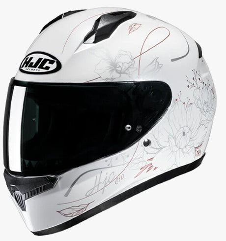 HJC C10 EPIK White/Pink Other - Driven Powersports