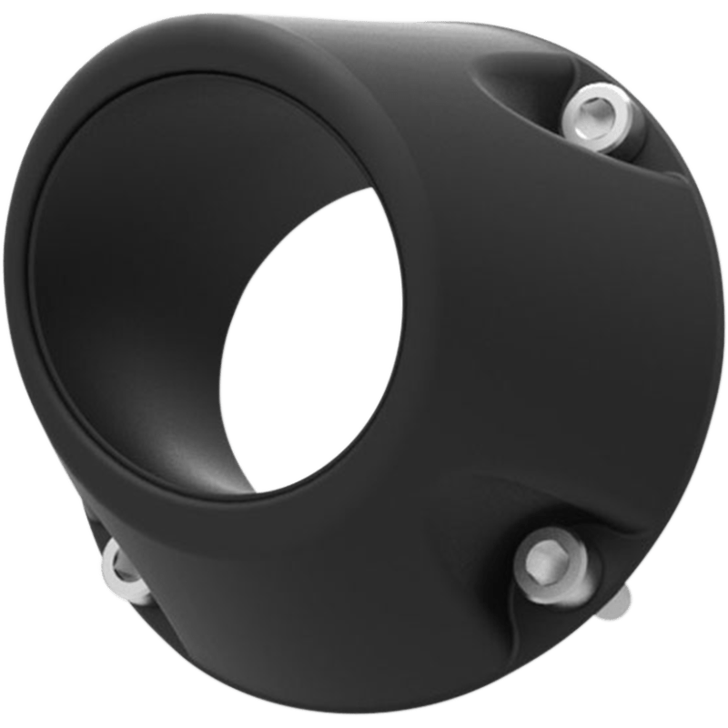 HMF ENGINEERING EURO END CAP ROUND/HMF/BLACKOUT (6999207) - DRIVEN Canada's Powersports 8423451001716999207