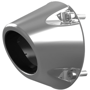 HMF ENGINEERING EURO END CAP ROUND/HMF/POLISHED (6996707) - DRIVEN Canada's Powersports 8423451001956996707