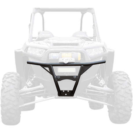 HMF ENGINEERING IQ DEFENDER FRONT DELUXE BUMPER - POLARIS - BLACK (9356112461) - DRIVEN Canada's Powersports 8423451544409356112461