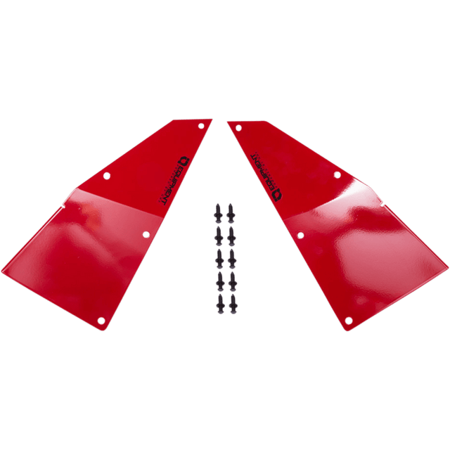 HMF ENGINEERING IQ RADIATOR SCOOPS - 18 - POLARIS - RZR RS1 - RED (9356984566) - DRIVEN Canada's Powersports 8423451565059356984566