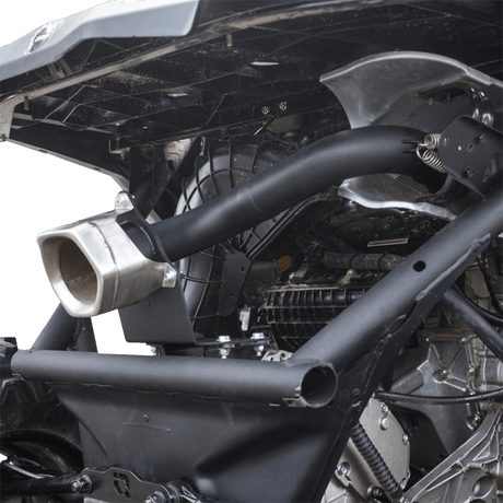 HMF ENGINEERING SLIP ON MUFFLER DELETE CAN AM MAVERICK X3 CERAKOTE - DRIVEN Canada's Powersports 16603638790