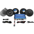 HOGTUNES 300 WATT 4 CHANNEL AMP W/G4 FRONT/REAR SPEAKERS (QC ULTRA 4 - RM) - DRIVEN Canada's Powersports 4405 - 0785QC ULTRA 4 - RM