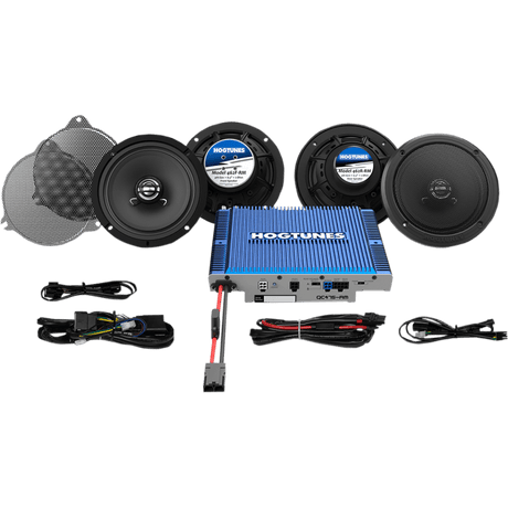 HOGTUNES 300 WATT 4 CHANNEL AMP W/G4 FRONT/REAR SPEAKERS (QC ULTRA 4 - RM) - DRIVEN Canada's Powersports 4405 - 0785QC ULTRA 4 - RM