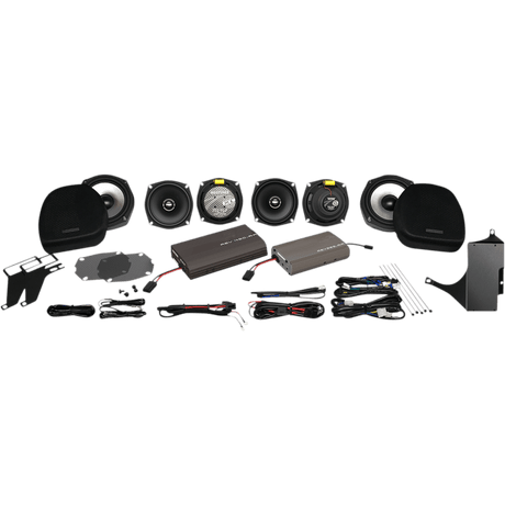 HOGTUNES 6 SPEAKER/DUAL AMP COMPLETE SYSTEM 05 - 13 ULTRA CLASSIC/TRIKE (ULTRA 6 PACK - XL) - DRIVEN Canada's Powersports 4405 - 0713ULTRA 6 PACK - XL