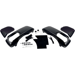 HOGTUNES 98 - 13 FLHT/FLT S/BAG LIDS WO/SPEAKERS PR (HT LID) - DRIVEN Canada's Powersports 4405 - 0290HT LID