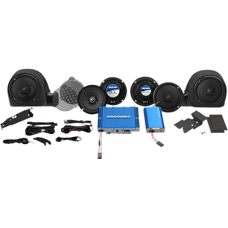 HOGTUNES DUAL AMP 6 SPEAKER KIT (QC ULTRA 6 - RM) - DRIVEN Canada's Powersports 4405 - 0786QC ULTRA 6 - RM
