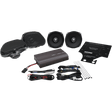 HOGTUNES FRONT/REAR SPEAKER/AMP KIT 11 - 13 ROAD GLIDE ULTRA (REV 450 RGU KIT - AA) - DRIVEN Canada's Powersports 4405 - 0710REV 450 RGU KIT - AA