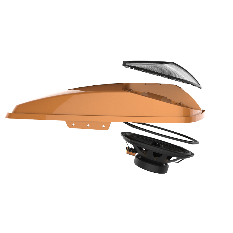 HOGTUNES LID/XL SPEAKER KIT 2014 FLH 2015 FLTR (692 XL LID - RM) - DRIVEN Canada's Powersports 4405 - 0716692 XL LID - RM