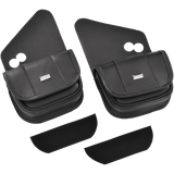HOPNEL BLACK CLASSIC DUAL POUCHES PR (HD90 - 102BC) - DRIVEN Canada's Powersports 725378975766HD90 - 102BC