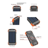 HORNET OUTDOORS SOLAR PHONE CHARGER (U - 7000) - DRIVEN Canada's Powersports 762535280851U - 7000