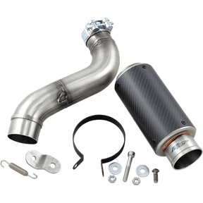 HOT BODIES SLIP - ON MATTE CARBON MGP STINGER HON CBR1000RR 08 - 16 (40801 - 2405) - DRIVEN Canada's Powersports 40801 - 2405