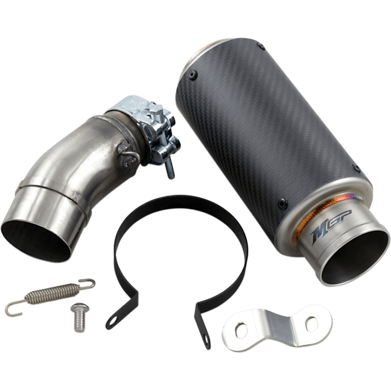 HOT BODIES SLIP - ON MATTE CARBON MGP STINGER KAW NINJA 400 18 (51801 - 2405) - DRIVEN Canada's Powersports 51801 - 2405