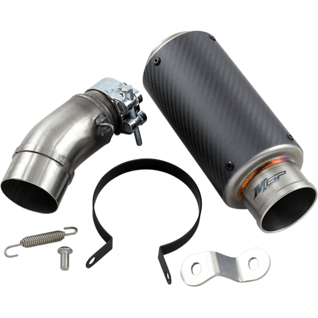 HOT BODIES SLIP - ON MATTE CARBON MGP STINGER KAW NINJA 400 18 (51801 - 2405) - DRIVEN Canada's Powersports 51801 - 2405