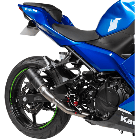 HOT BODIES SLIP - ON MATTE CARBON MGP STINGER KAW NINJA 400 18 (51801 - 2405) - DRIVEN Canada's Powersports 51801 - 2405