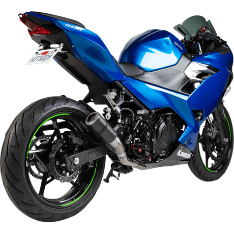 HOT BODIES SLIP - ON MATTE CARBON MGP STINGER KAW NINJA 400 18 (51801 - 2405) - DRIVEN Canada's Powersports 51801 - 2405