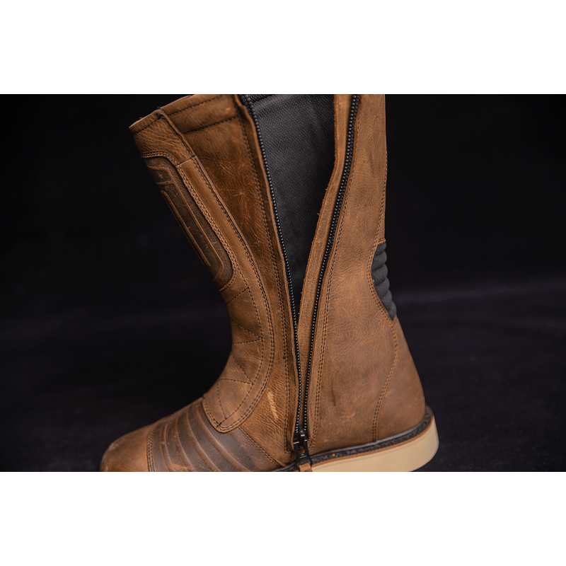 ICON BOOT ELSINORE2 CE Brown Detail - Driven Powersports