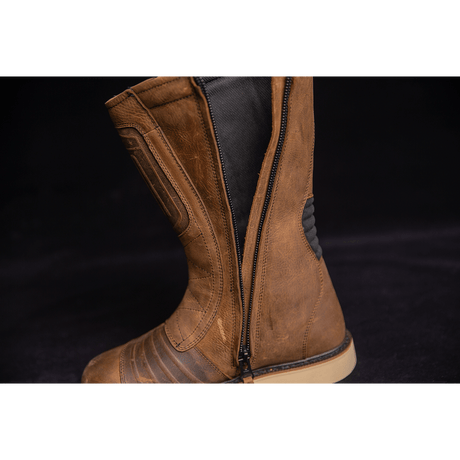 ICON BOOT ELSINORE2 CE Brown Detail - Driven Powersports