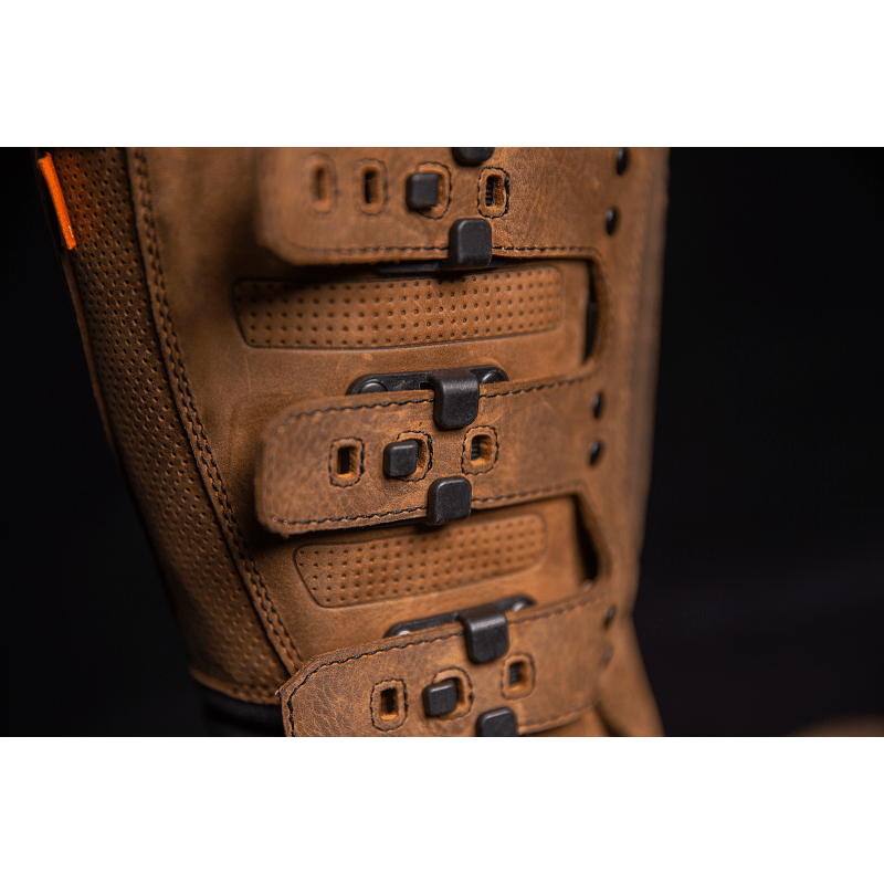 ICON BOOT ELSINORE2 CE Brown Detail - Driven Powersports