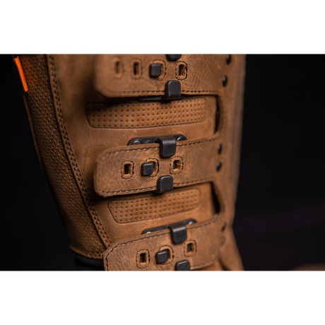 ICON BOOT ELSINORE2 CE Brown Detail - Driven Powersports