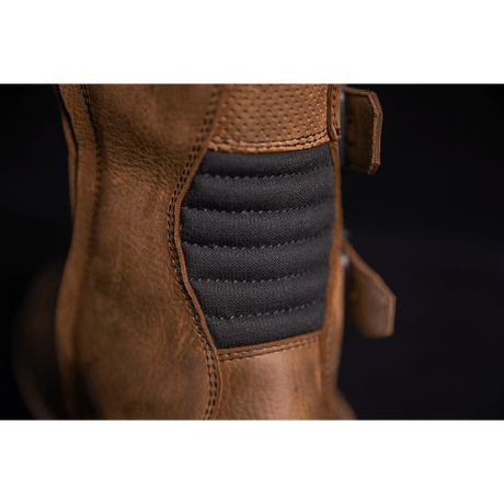 ICON BOOT ELSINORE2 CE Brown Detail - Driven Powersports