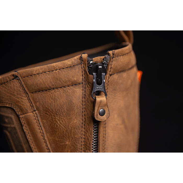 ICON BOOT ELSINORE2 CE Brown Detail - Driven Powersports