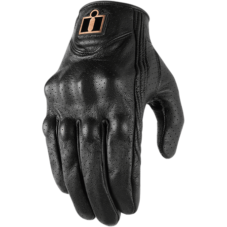 ICON GLOVE PURSUIT PERF Black Other - Driven Powersports
