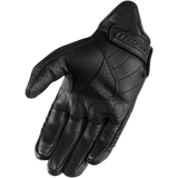 ICON GLOVE PURSUIT PERF Black Other - Driven Powersports
