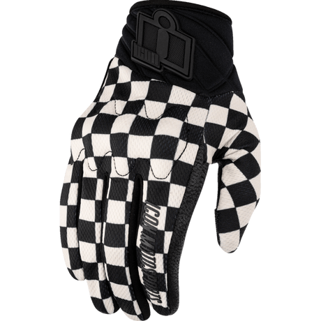 ICON GLOVE WM ANTHEM 3 CX CHECKER - DRIVEN Canada's Powersports 3302 - 10053302 - 1005